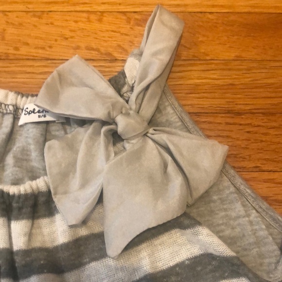 SPLENDID Girl’s Striped Sleeveless Dress - Picture 2 of 7